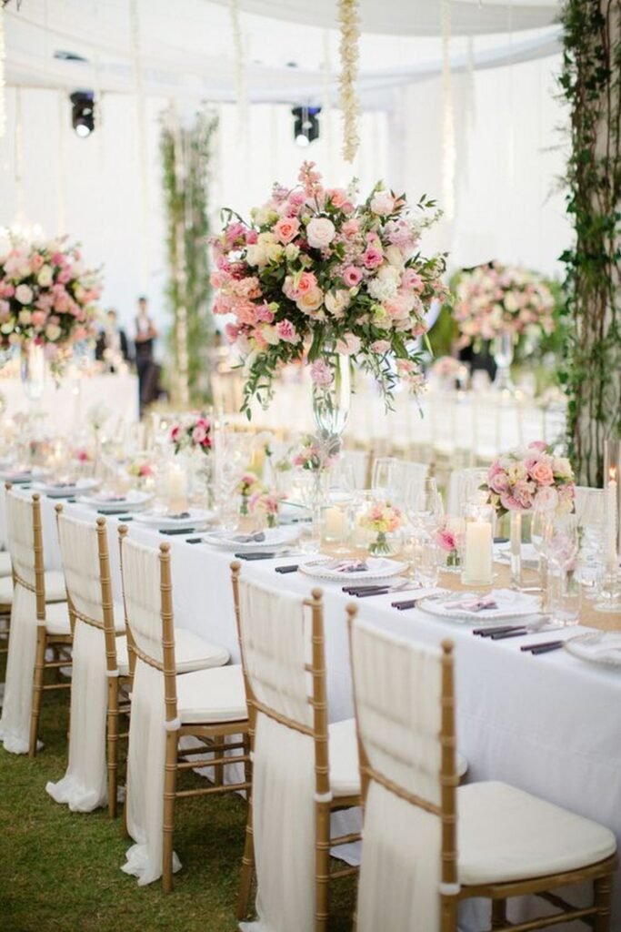 decoración floral boda