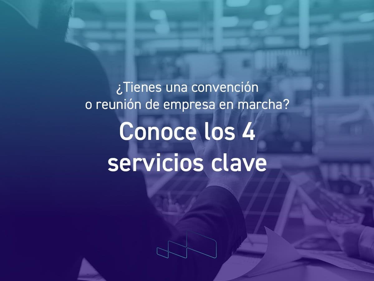 Servicio audiovisual integral para eventos corporativos